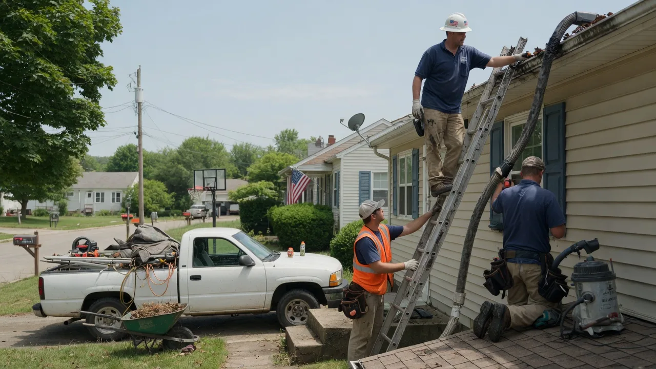 Gutter Installation in South Point, OH near me